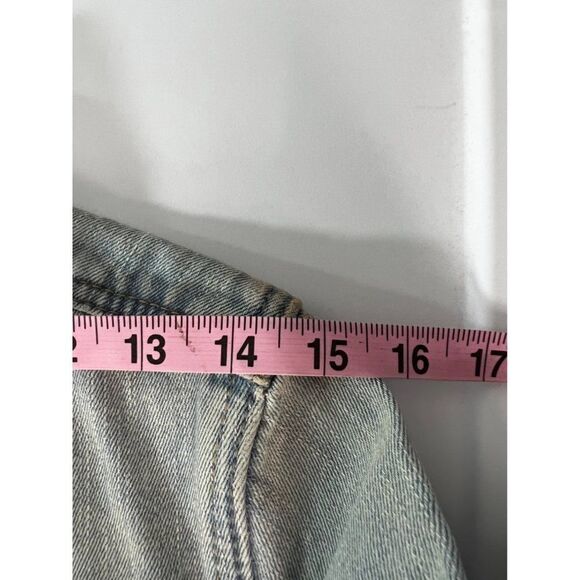 Steve & Barry’s NWT Blue Jean Jacket. Light Wash. Size Junior Medium - Picture 8 of 11